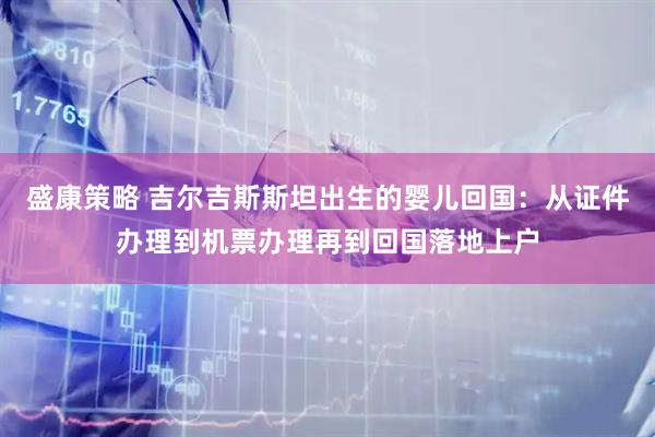 盛康策略 吉尔吉斯斯坦出生的婴儿回国：从证件办理到机票办理再到回国落地上户